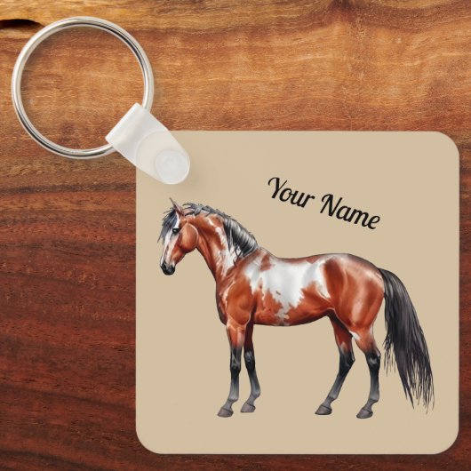 Rain Spirit - Pferd, stehend -  キーホルダー (正面)