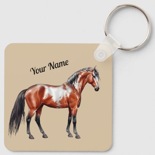 Rain Spirit - Pferd, stehend -  キーホルダー (裏面)