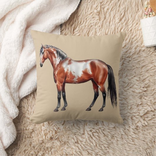 Rain Spirit - Pferd, stehend -  クッション (ブランケット)