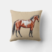 Rain Spirit - Pferd, stehend -  クッション (裏面)