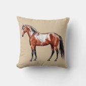 Rain Spirit - Pferd, stehend -  クッション (正面)