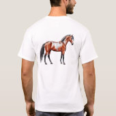 Rain Spirit - Pferd, stehend - Poster,  Tシャツ (裏面)