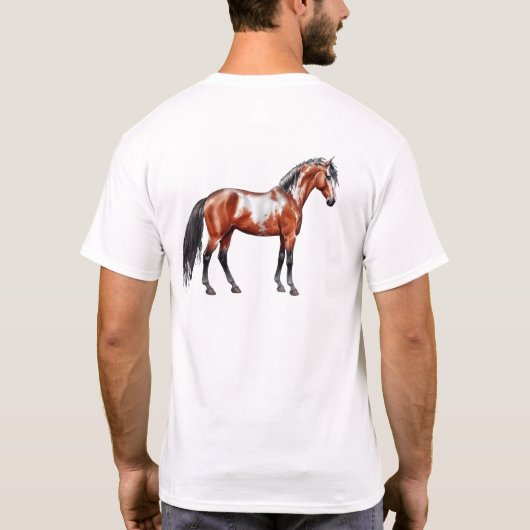 Rain Spirit - Pferd, stehend - Poster,  Tシャツ (裏面)