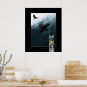 RAIN SPIRITS Art Poster ポスター (キッチン)