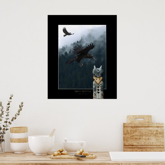 RAIN SPIRITS Art Poster ポスター (キッチン)