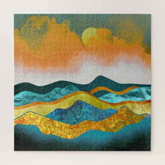 Rain Storm ジグソーパズル (縦)