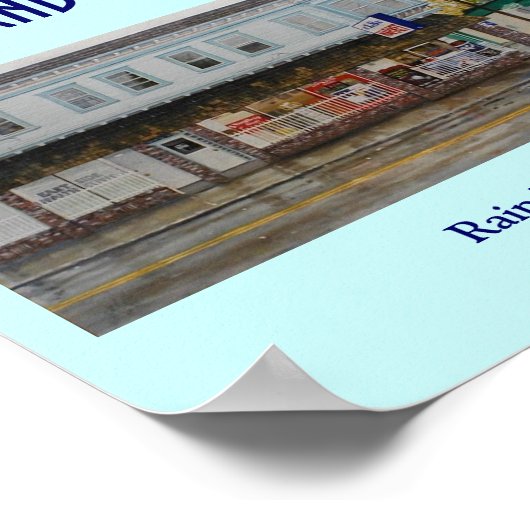 Rain Watcherポスター ポスター (角)