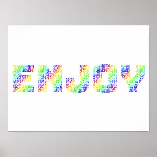 Rainboを楽しむ許可: 自分を解放して楽しもう ポスター (正面)