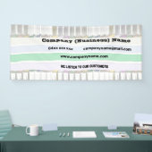 Rainbowカスタム Companyのロゴ付きバナー 横断幕 (トレードショー)