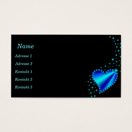 Rainbowハート（Stars名刺） (正面)