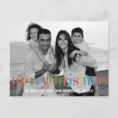 RAINBOWホリデーフォトカードポストカード シーズンポストカード (正面)