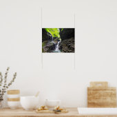 Rainbow滝&カスケード、Watkins Glen、ニューヨーク ポスター (キッチン)