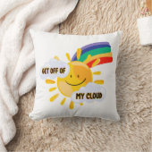 Rainbow カラフル Get From My Cloud クッション (ブランケット)