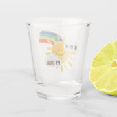 Rainbow カラフル Get From My Cloud ショットグラス (裏面)