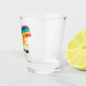 Rainbow カラフル Get From My Cloud ショットグラス (右)