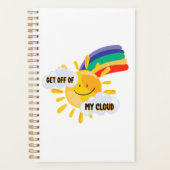 Rainbow カラフル Get From My Cloud プランナー手帳 (正面)