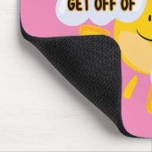 Rainbow カラフル Get From My Cloud マウスパッド (コーナー)