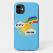 Rainbow カラフル Get From My Cloud Case-Mate iPhoneケース (裏面)