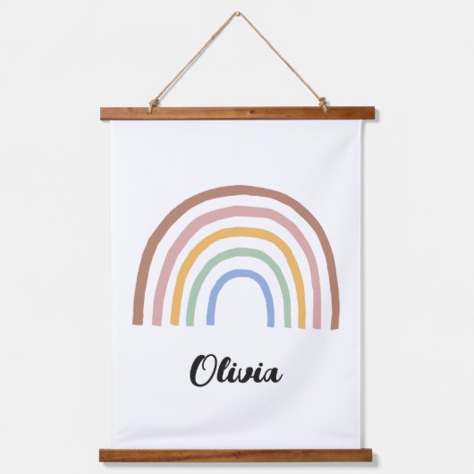 Rainbow  吊り下げ型タペストリー (正面)