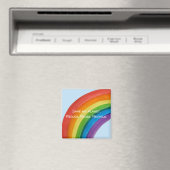 RAINBOW 私の星を救って (カスタマイズ可能) マグネット (インサイチュ (食洗機))