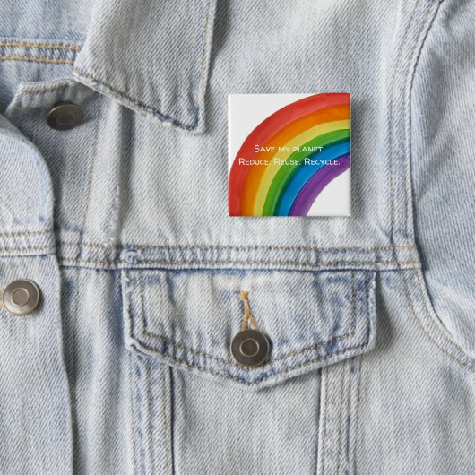RAINBOW 私の星を救って (カスタマイズ可能) 缶バッジ (インサイチュ)