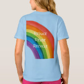 RAINBOW 私の星を救って (カスタマイズ可能) Tシャツ (裏面)