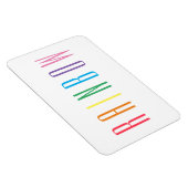 RAINBOW 4x6フレキシブル磁石 マグネット (右側)