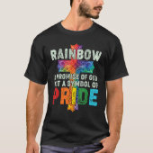 Rainbow A Promise Of God Not A Symbol Of Pride Tシャツ (正面)