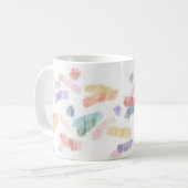 "RAINBOW AIR, NOW BOARDING" クラシックMug, 11 oz コーヒーマグカップ (正面左)
