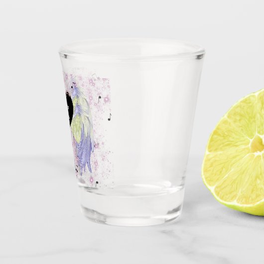 rainbow angel wings ショットグラス (右)