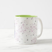 Rainbow angel wings ツートーンマグカップ (正面右)