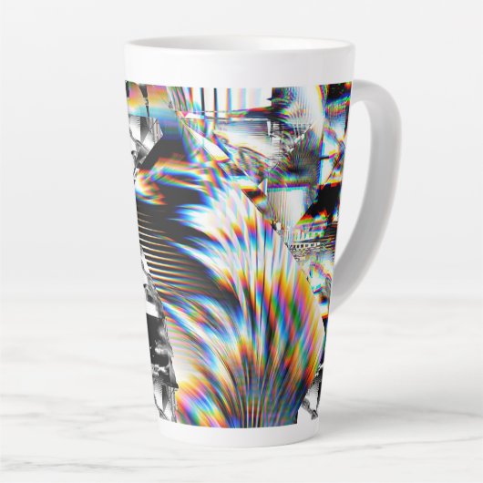 Rainbow Assault カフェラテマグ (右アングル)