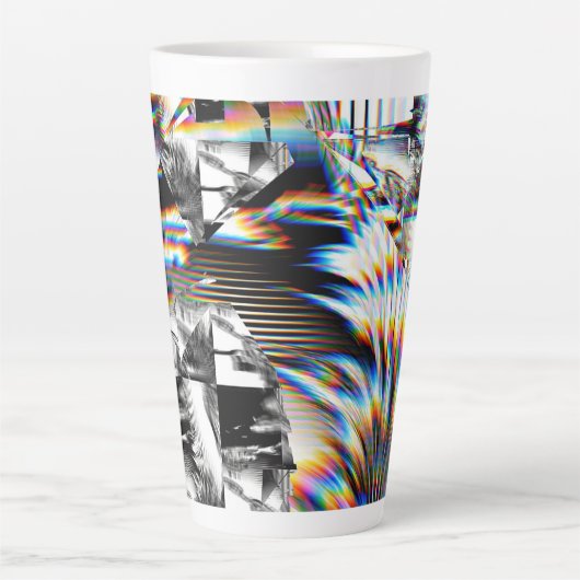 Rainbow Assault カフェラテマグ (正面)