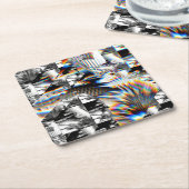 Rainbow Assault  スクエアペーパーコースター (アングル)