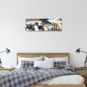 Rainbow Assault Canvas Print キャンバスプリント (インサイチュ (寝室))
