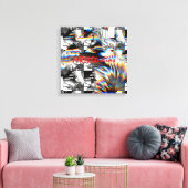 Rainbow Assault Canvas Print キャンバスプリント (インサイチュ (リビング))