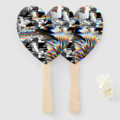 Rainbow Assault Hand Fan ハンドファン (正面&裏面)