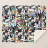 Rainbow Assault  Sherpa Blanket シェルパブランケット (正面(横))