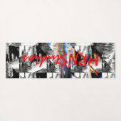 Rainbow Assault  Yoga Mat ヨガマット (裏面(横))