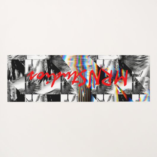 Rainbow Assault  Yoga Mat ヨガマット (裏面(横))