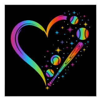 Rainbow Baseball ポスター