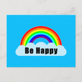 RAINBOW - Be Happy ポストカード