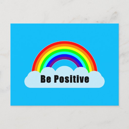 RAINBOW - Be Posive ポストカード (正面)
