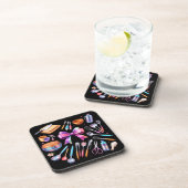 Rainbow beverage coasters Cooking Accessories コースター (右側)