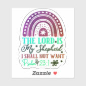 Rainbow Bible Verse Sticker シール (シート)