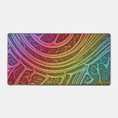 Rainbow Bio-Organic Fractal Neural Network デスクマット (正面)