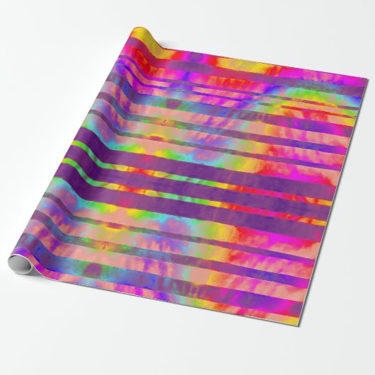 Rainbow Blast Wrapping Paper ラッピングペーパー (アンロールド)