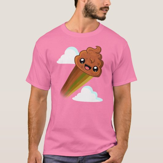 Rainbow Boost - Happy Jump Tシャツ (正面)