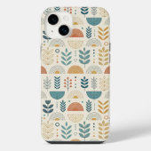 Rainbow Botanical Minimalist iPhoneケース (裏面)