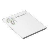 Rainbow Bridgeのメモ帳でペットを待つ ノートパッド (アングル)